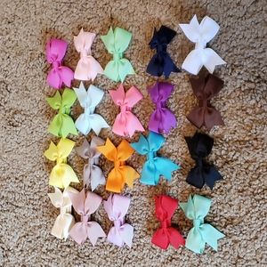 16 bows for baby girl